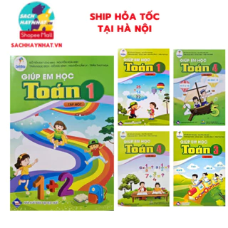 Sách - Giúp em học Toán, Tiếng Việt lớp 1,2,3,4  ( cánh diều ) + Bán kèm 1 quyển tô màu 15k - lẻ tùy chọn