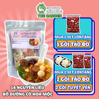 Trà Chè Tuyết Yến Dưỡng Nhan The Garden 30 chén 500g