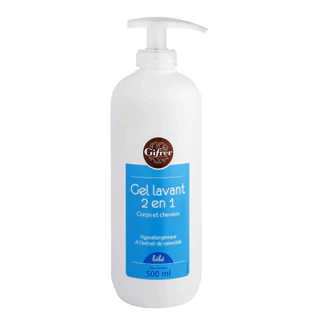 Sữa Tắm Gội Cho Bé Gifrer Gel Lavant 2 en 1 - dung tích 500ml