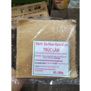 BÁNH ĐA NEM RAM GIÒN - TÚI 100G TIỆN DỤNG