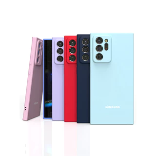 [09] Ốp lưng Samsung chống bẩn viền vuông Note 20 Ultra Note 20 Note 10 plus Note 10 Note 9 Note 8