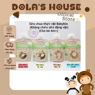 SỮA CHUA SỮA DỪA BABYBIO