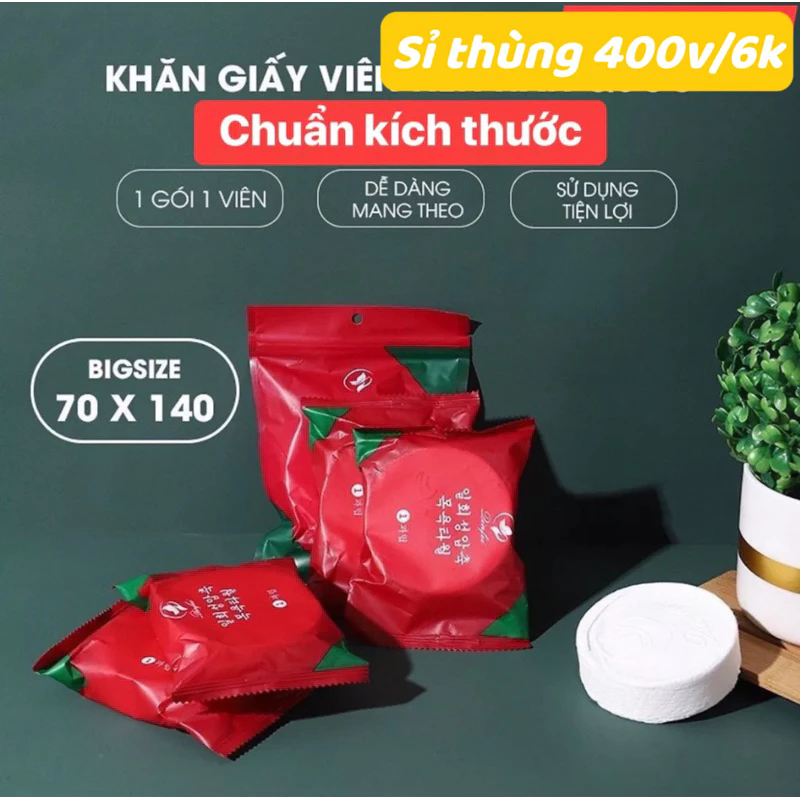 [HÀNG LOẠI 1] Combo Khăn tắm nén, Khăn mặt nén du lịch (Full size)