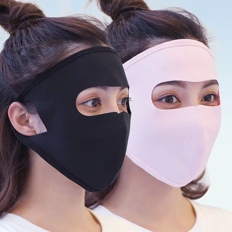 Khẩu Trang Ninja Nữ Vải Siêu Mát(Full Mặt/Màu Ngẫu Nhiên).