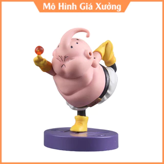 Mô Hình DragonBall MaBu tập múa cầm ngọc siêu dễ thương cao 10cm - Figure DragonBall - No Box - Mô Hình Giá Xưởng