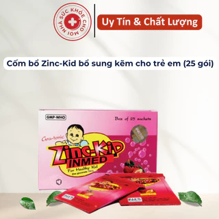 Zinc Kid Inmed.Bổ Sung Kẽm Dạng Cốm Hương Dâu Cho Bé.Tiêu Hóa Tốt,Ăn Ngon,Tăng Miễn Dịch