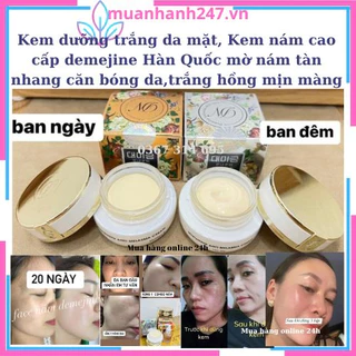 Kem dưỡng trắng da mặt, Kem nám cao cấp demejine Hàn Quốc mờ nám tàn nhang căn bóng da,trắng hồng mịn màng