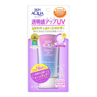 Kem chống nắng Rohto Skin Aqua Tone up UV SPF 50+ nội địa Nhật Bản