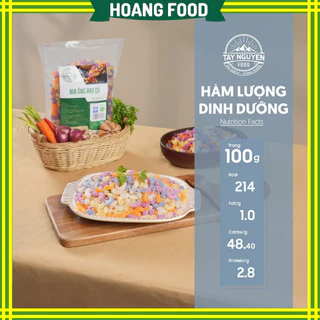 Nui ống rau củ ngũ sắc Tây Nguyên Food - 500g