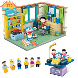 Bộ đồ chơi lắp ráp mô hình Doraemon dễ thương cho bé (Shop tại Sài Gòn)