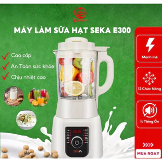 (Linh kiện) máy làm sữa hạt Seka E300 (cối thủy tinh, nắp)