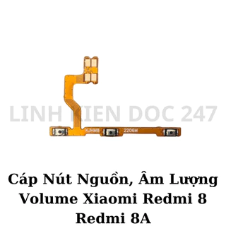 Cáp Nút Nguồn, Âm Lượng Volume Xiaomi Redmi 8 / 8A - Hàng New Zin Chính Hãng