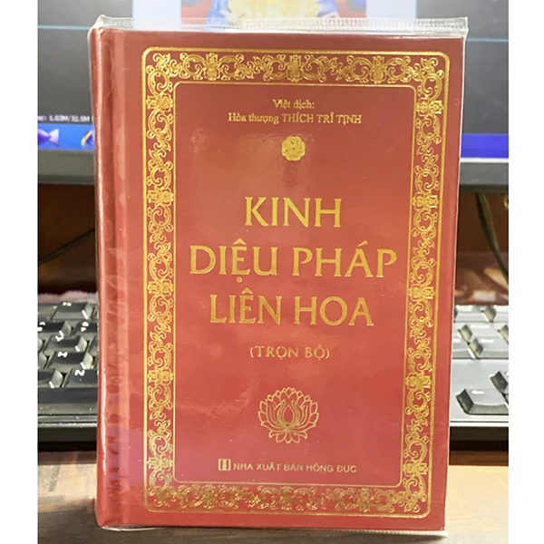 Sách - Kinh Diệu Pháp Liên Hoa - Bìa Cứng ( Khổ Nhỏ )