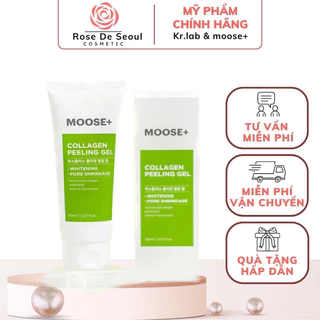 Tẩy da chết peel colagen Moose+ trọng lượng 150 gam giúp sáng da hạn dùng 2026