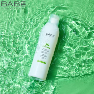 Toner cân bằng dầu nhờn, hỗ trợ giảm mụn, se khít lỗ chân lông BABE Stop AKN Astringent Tonic Lotion 250ml