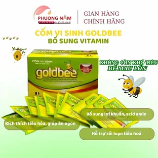 Cốm vi sinh - GOLDBEE kích thích tiêu hoá, giúp ăn ngon - Hộp 30 gói