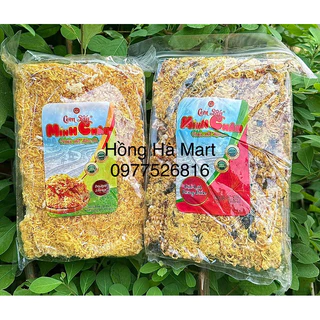 Cơm cháy chà bông Minh Châu siêu ruốc 2 tầng ( khay to 250gr)