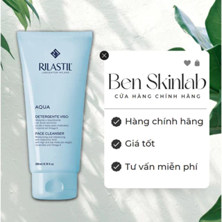 [Hàng cty] Rilsstil Aqua Face Cleanser - Sữa Rửa Mặt Cấp Ẩm Cho Da Khô - Lão Hóa - Mất Nước - Ben Skinlab