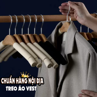 Bộ 5 Móc treo áo vest cao cấp LD chống vết hằn khi treo thiết kế thông minh, sang trọng, hiện đại