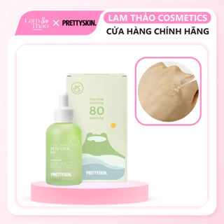 Tinh Chất Rau Má Pretty Skin The Pure JeJu Cica 80 Ampoule 50ml