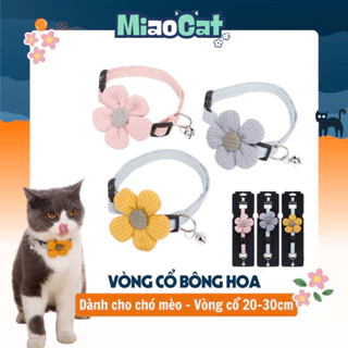 Vòng Cổ Hoa Hướng Dương Xinh Xắn Cho Mèo VC1822 MIAOCAT