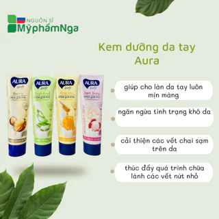 Kem dưỡng da tay Aura - Kem tay Aura dưỡng ẩm, mềm mịn