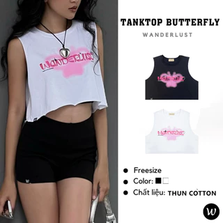 Áo TankTop Butterfly Barbie