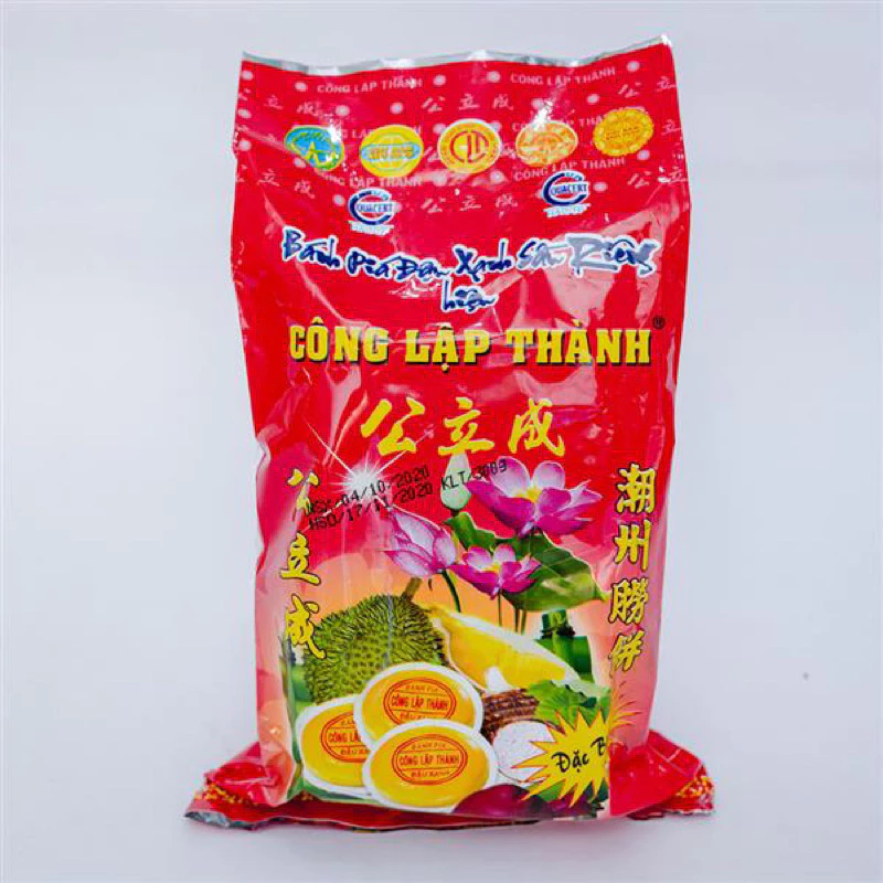 Bánh pía đậu sầu riêng 300g/4c