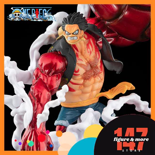 Mô hình anime figure One Piece Luffy gear 4 kích thước 25cm - mô hình decor phòng học