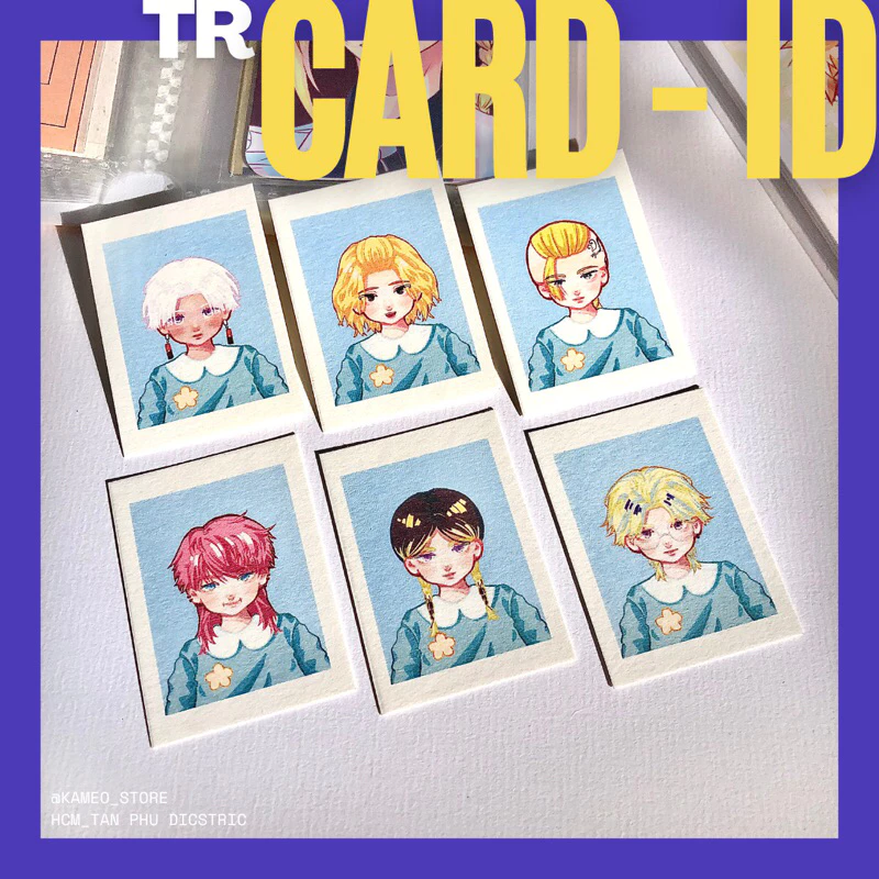 [CÓ SẴN]  SET ẢNH THẺ VÀ ID CARD TOKYO REVENGERS