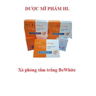 Xà phòng tắm Bewhite, xà phòng tắm trắng da ngừa mụn mờ thâm - Bánh 80 gam