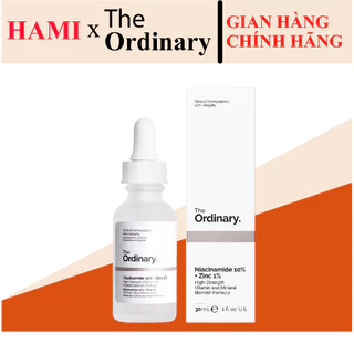 Serum The Ordinary Niacinamide 10% + Zinc 1% 30ml của Mỹ, giúp Cân Bằng Bã Nhờn Làm Sáng Da Thu Nhỏ Lỗ Chân Lông