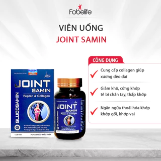 Viên uống giảm thoái hóa phục hồi xương khớp Joint Samin Fobe hũ 50 viên