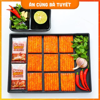 Combo 12 gói snack Đùi Bò Quay B.T làm từ bột mì - Ăn vặt Việt Nam