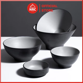 Bộ Bát Cơm, Chén Cơm Hàn Quốc Nhật Bản Melamine Giả Gốm Sứ Nhập Khẩu Cao Cấp Kiểu Dáng Sang Trọng