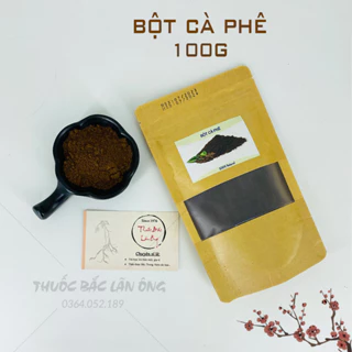 Bột cà phê 100g (Cafe tẩy da chết, dưỡng trắng da) - Thuốc Bắc Lãn Ông