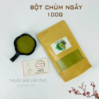 Bột chùm ngây sấy lạnh nguyên chất 100g (Bột ăn dặm cho bé, giàu vitamin, dinh dưỡng cho cơ thể)