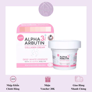 Alpha Arbutin Collagen Cream - Kem Dưỡng Trắng Da Bật Tone Thái - 100g