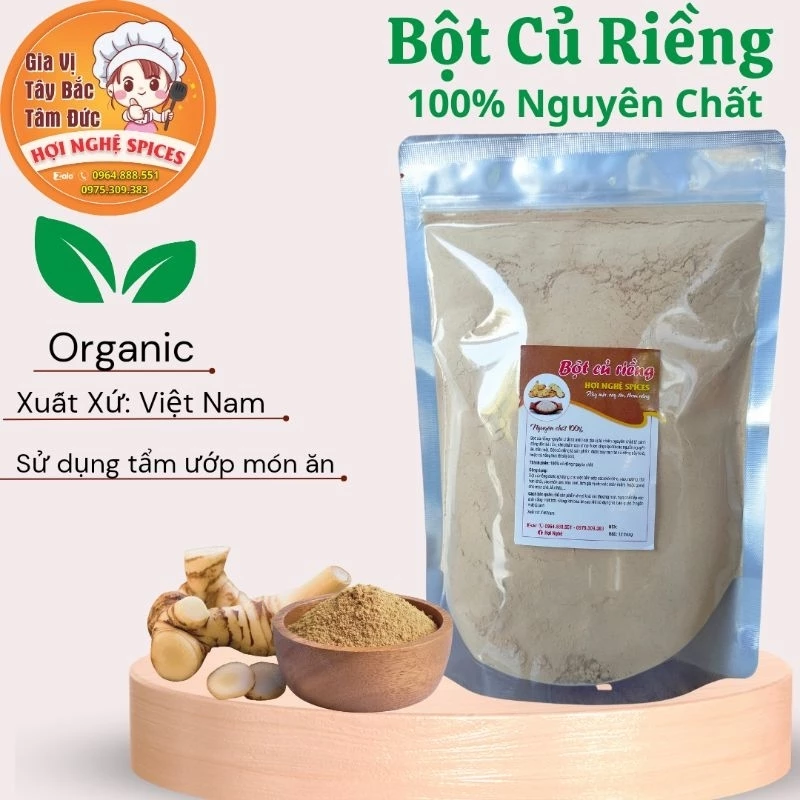 Bột Củ Riềng Nguyên Chất