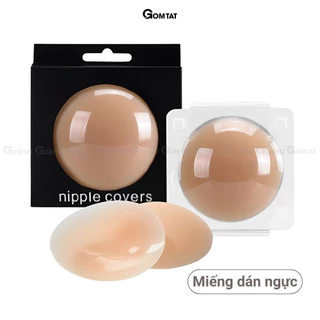 Miếng dán ngực silicone cao cấp GOMTAT - mềm mại và tái sử dụng được 6 tháng - SA-500