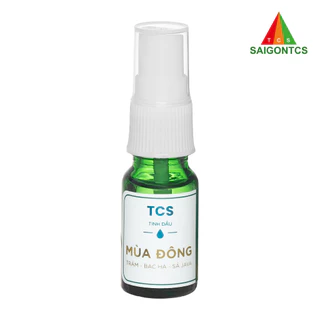 TINH DẦU MÙA ĐÔNG 10ml -SaiGonTCS - khử mùi hôi, vi khuẩn giúp thơm phòng, đuổi muỗi và các loại côn trùng