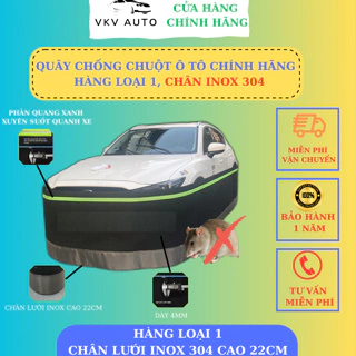 Quây chống chuột xe ô tô, lưới chống chuột xe ô tô <hàng loại 1, chân inox 304>