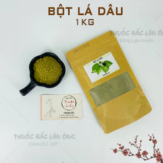 Bột lá dâu tằm khô 1kg (Dâu tằm kháng khuẩn, dưỡng da, thanh nhiệt, mát gan)