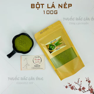 Bột lá nếp sấy lạnh nguyên chất 100g (Bột lá dứa,lá thơm)