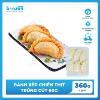 Bonzon - Bánh xếp chiên thịt - trứng cút 360g