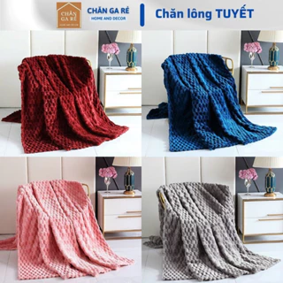 chăn tuyết lông chăn tuyết kim quy chăn lông thỏ cao cấp kích thước 2mx2m3 nặng 1,5kg có túi dày dặn