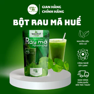 Bịch 100gr Bột Rau má tươi OneLife hòa tan uống liền nguyên chất, giảm cân, không đường