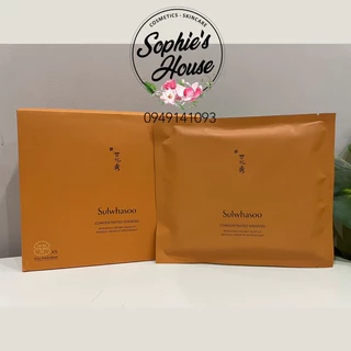 1 miếng / Mặt nạ Sulwhasoo Concentrated Ginseng Renewing Cream Mask