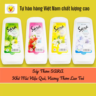 Sáp Thơm Sara 125Gr Hương Thơm Dịu Nhẹ Khử Mùi Hiệu Quả