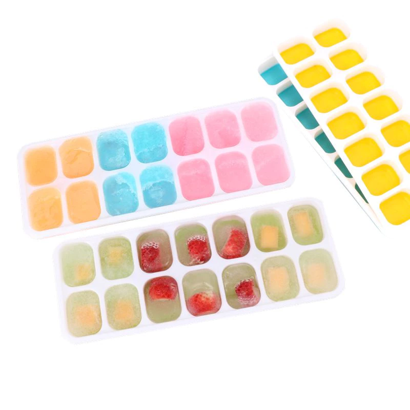 Khay Đá Kèm Nắp Silicon